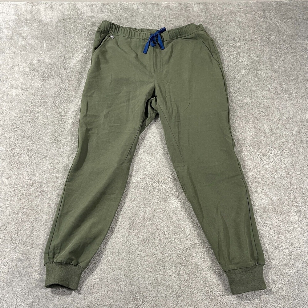 Figs Jogger Scrub Pants Scrubs L / S Green Healthcare Medical Workwear‎ Utility